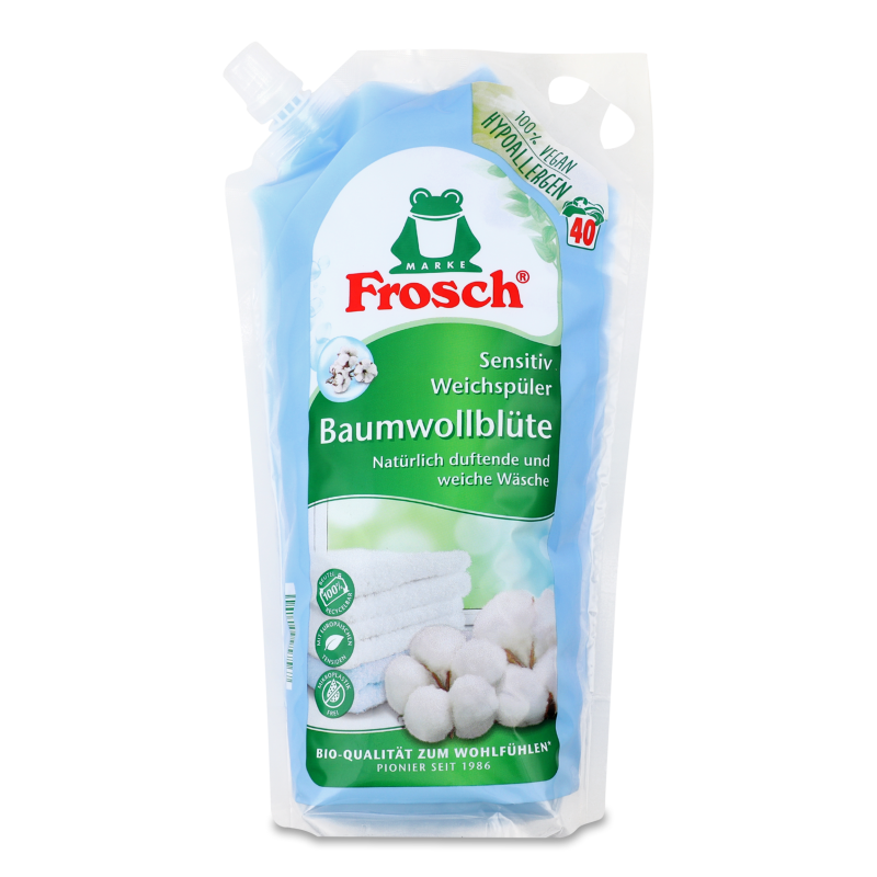 Кондиціонер-ополіскувач д/білизни Квіти бавовника 1л Фрош