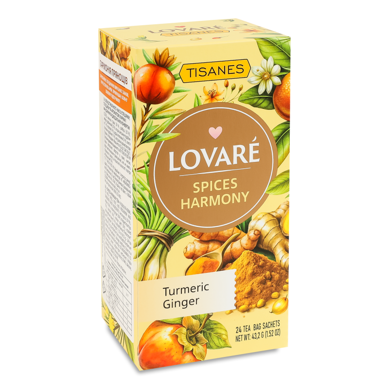 Суміш трав”яного чаю Spices Harmony 24*1,8г Lovare