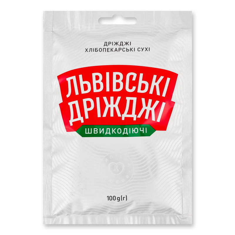 Дріжджі сухі 100г Львівські дріжджі