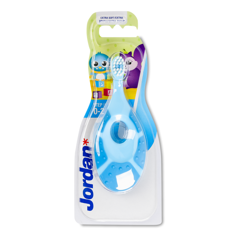 Щітка зубна дитяча 0-2років м’яка Jordan