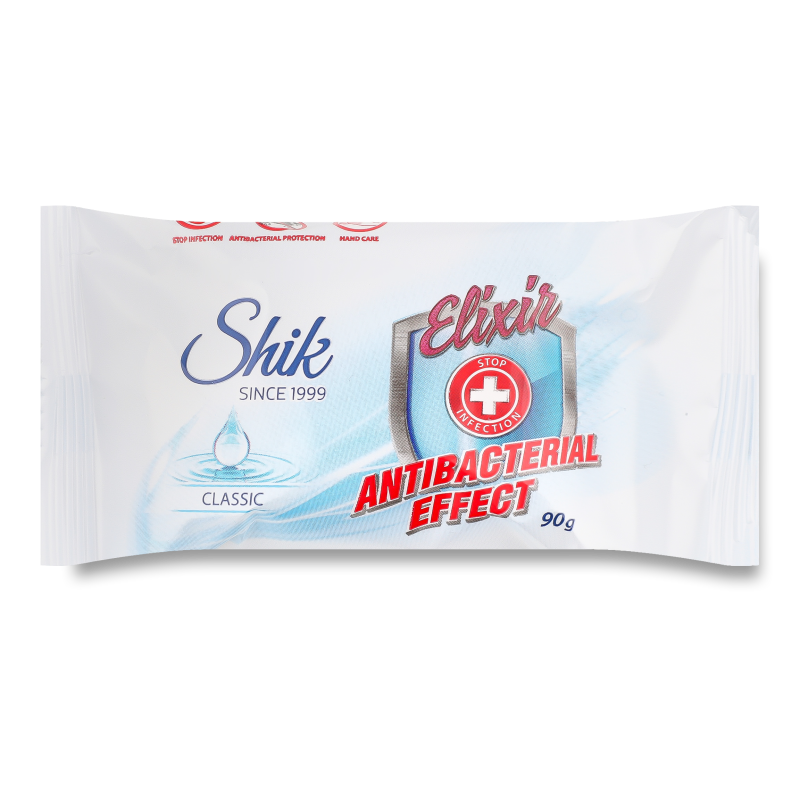Мило Еліксір Антибактерільний ефект Класік 90г Шик