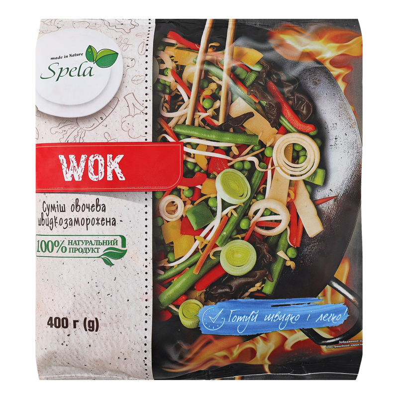 Суміш для смаження швидкозаморожена Wok Spela м/у