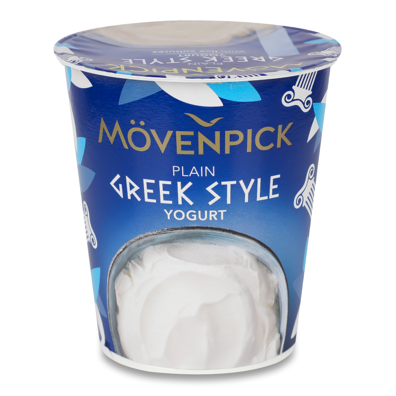 Йогурт Грецький Класичний 5% 400г стакан Movenpick