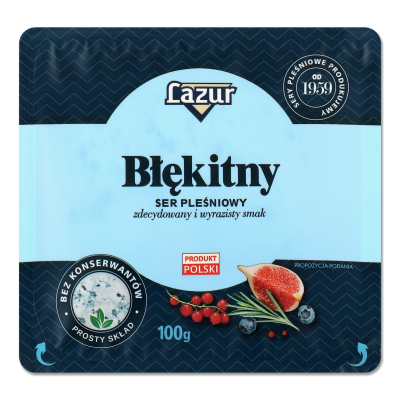 Сир Блакитний з пліснявою 50% 100г Lazur
