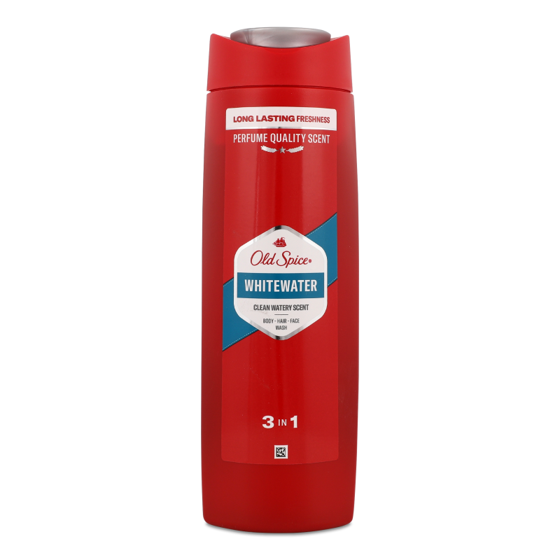 Гель д/душу та шампунь 3в1 Whitewater 400мл Old Spice
