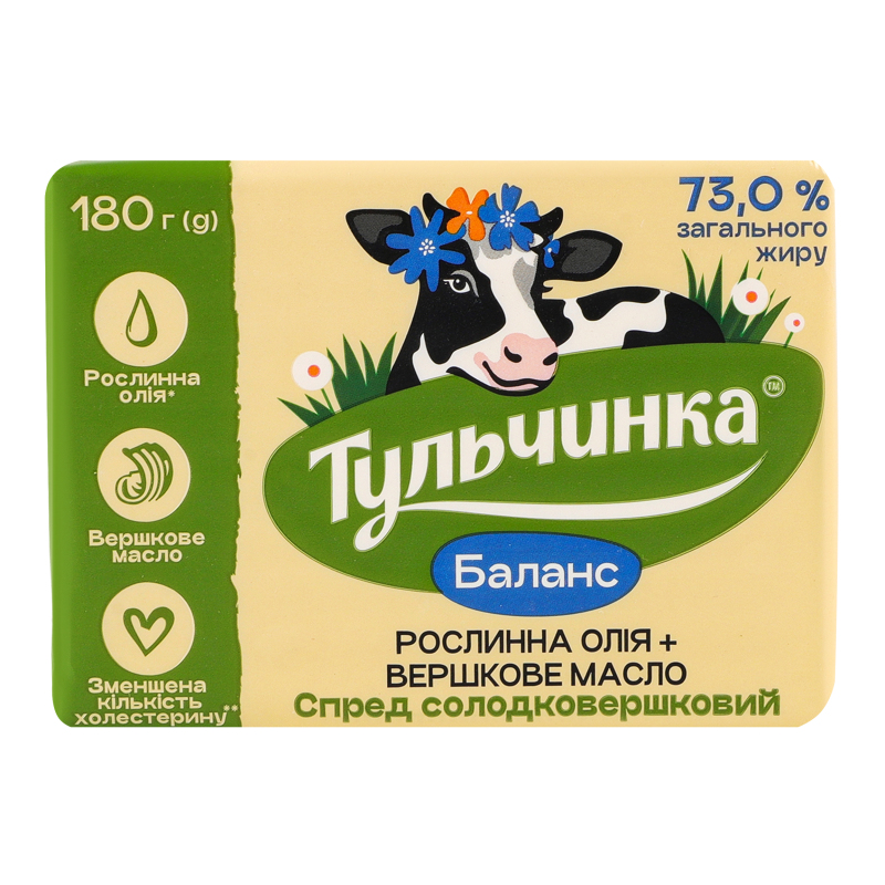 Спред 73% солодковершковий Баланс Тульчинка м/у