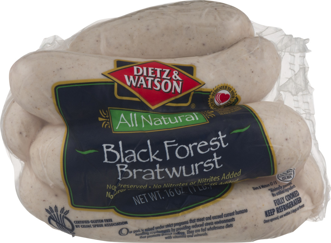 Dietz & Watson Black Forest Bratwurst Dietz & Watson(31506203060
