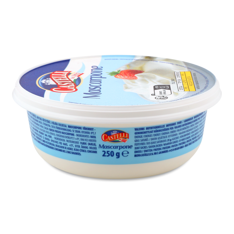 Сир Маскарпоне 78% 250г Кастеллі