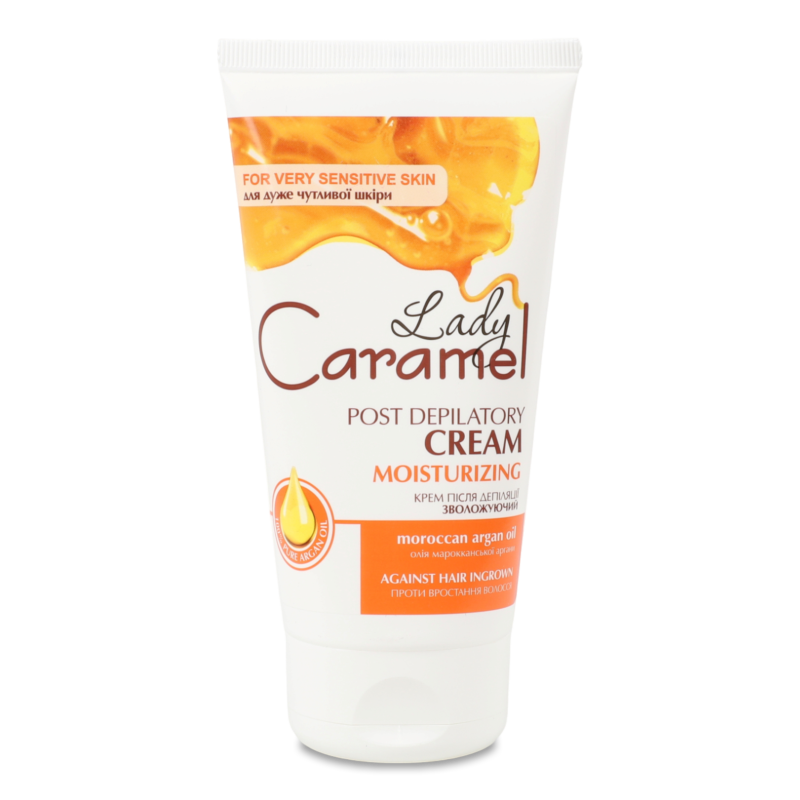 Крем Зволожуючий після депіляції д/чутливої шкіри 150мл Карамел