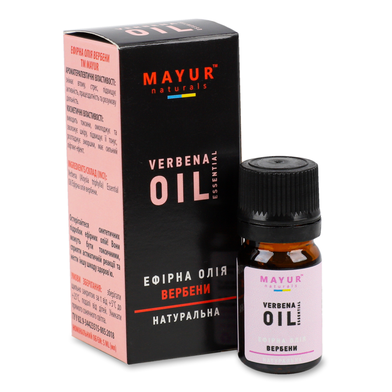 Олія ефірна Вербени 5мл Маюр