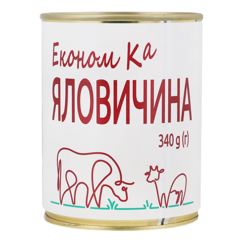 Яловичина стерилізована ЕкономКа з/б