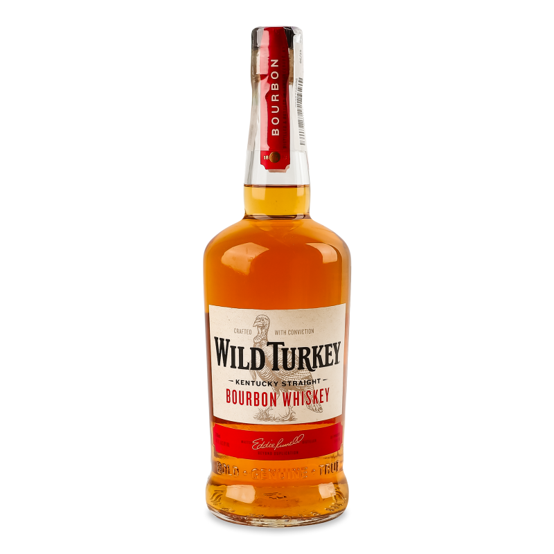 Віскі Bourbon 8років 40,5% 0,7л Wild Turkey