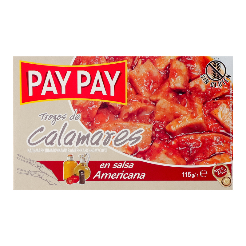Кальмари шматочками в американському соусі Pay Pay к/у