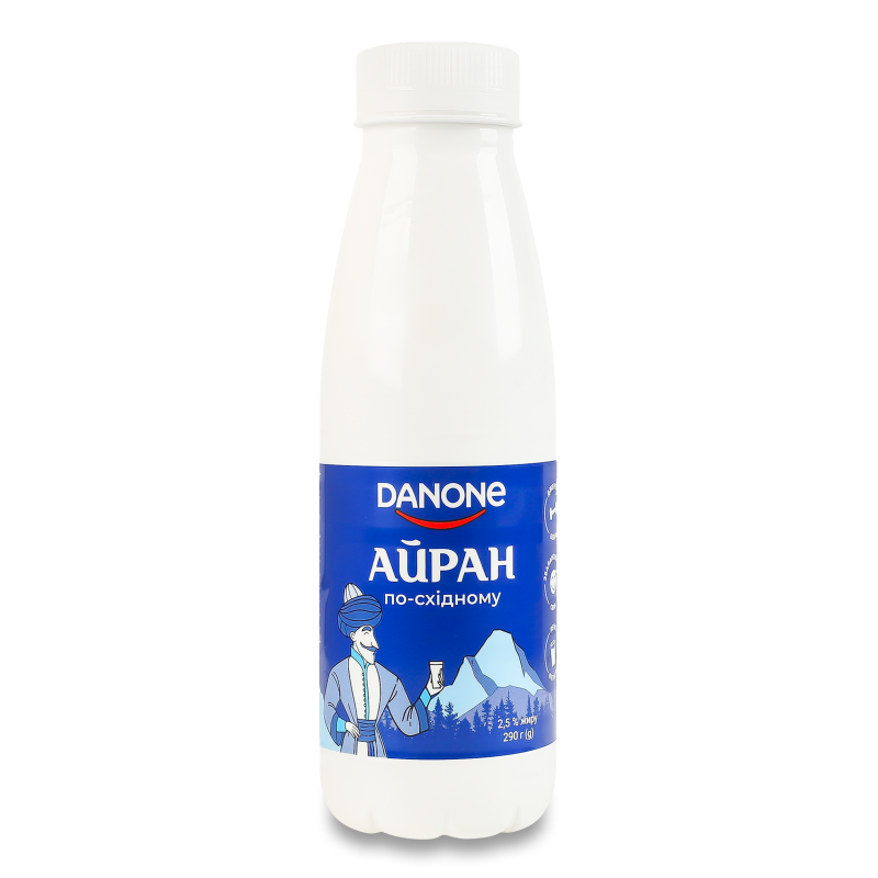 Напій кисломолочний Айран По-східному 2,5% 290г пет Danone