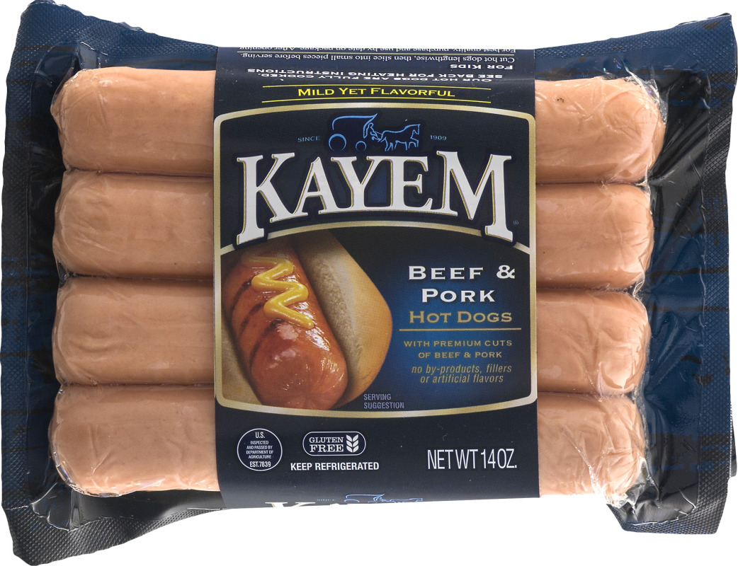 Kayem Beef & Pork Hot Dogs 8 CT Kayem(30771011110) customers reviews