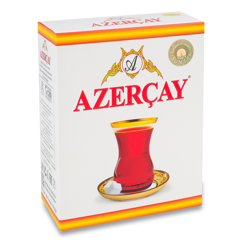 Чай чорний з ароматом бергамоту листовий 100г Azercay