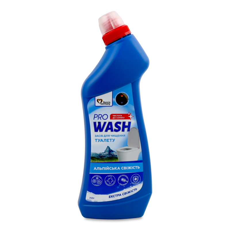 Засіб д/чищення унітазу Альпійська свіжість 750г Pro Wash