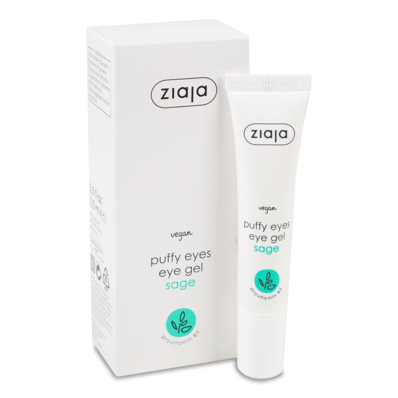 Гель д/шкіри навколо очей від набряків з екстрактом шавлії 15мл Жиайя