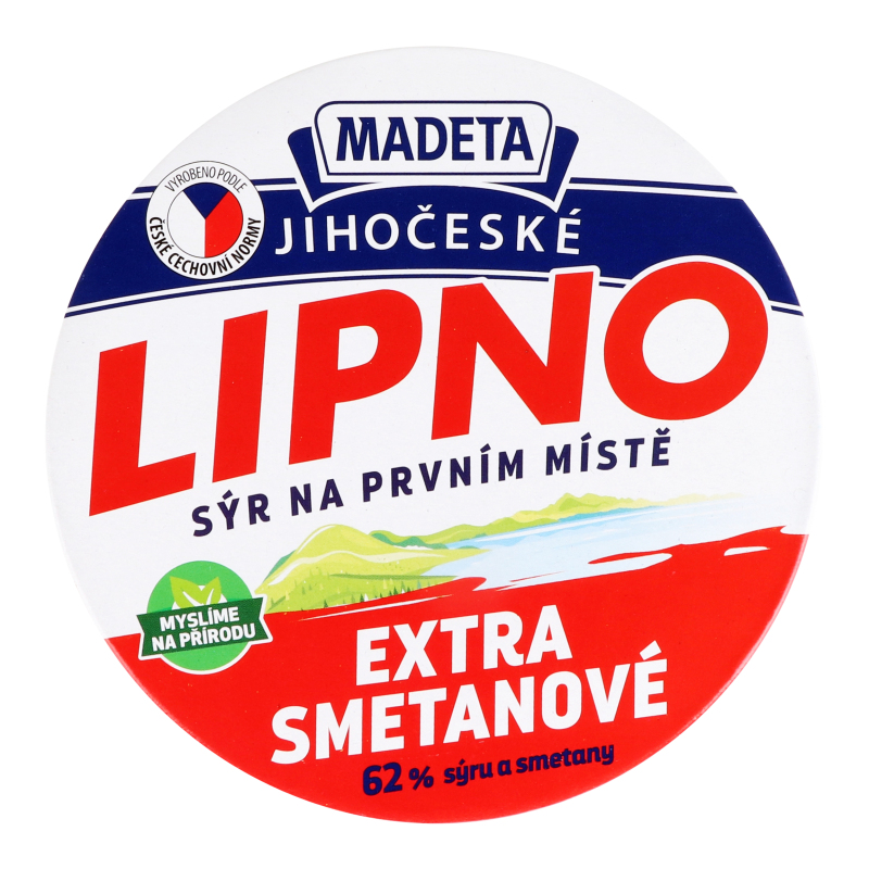 Сир плавлений 64% Крімі Lipno Madeta к/у 8х