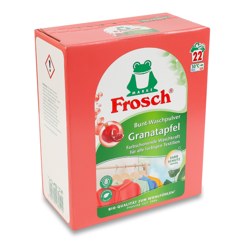 Порошок пральний концентрат Колор Гранат 1,45кг Frosch