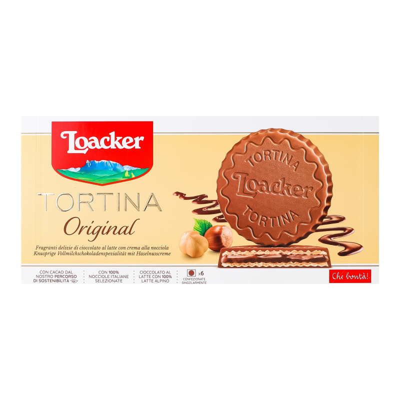 Loacker Tortina OriginalITSC 125 G (Pack Of 3