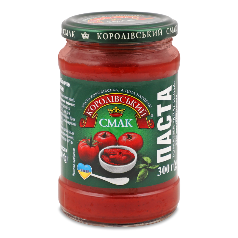Паста томатна Класична 25% 300г твіст/б Королівський смак