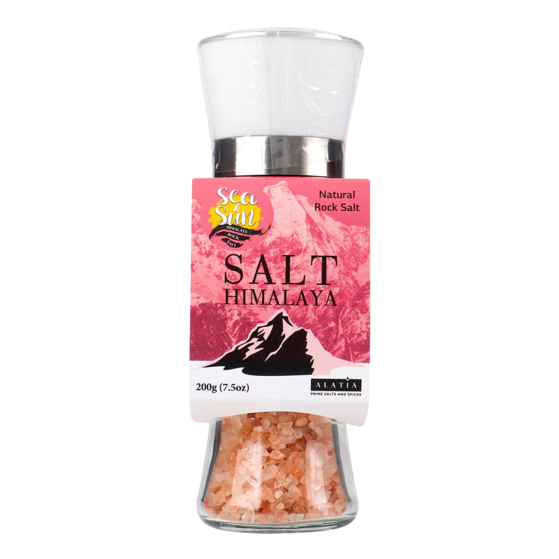 Соль горная крупная Гималайская Sea&Sun мельница 200г Sea&Sun ...