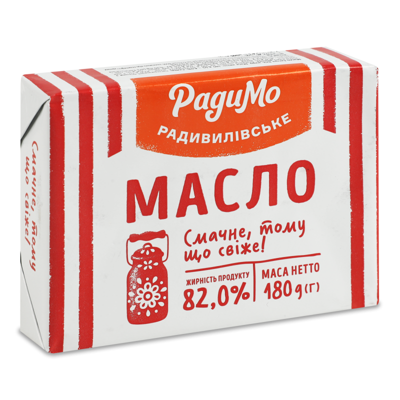 Масло Екстра 82% 180г РадиМо