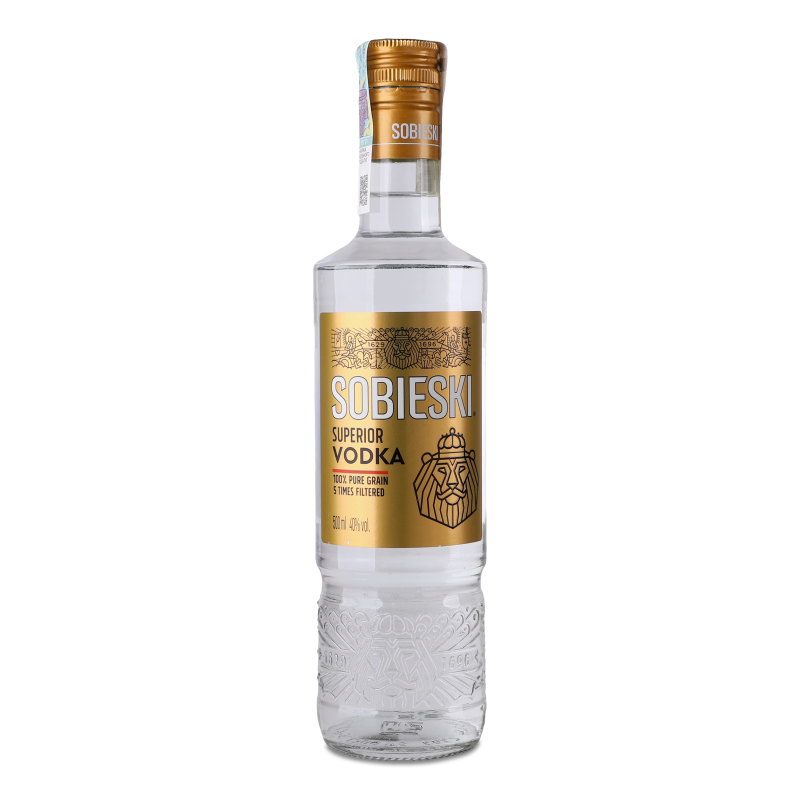 Горілка Superior 40% 0,5л Sobieski