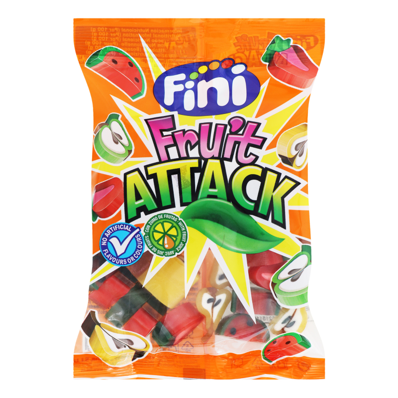 Конфеты желейные Fruit Attack Fini м/у 100г Fini(68410525234295 ...