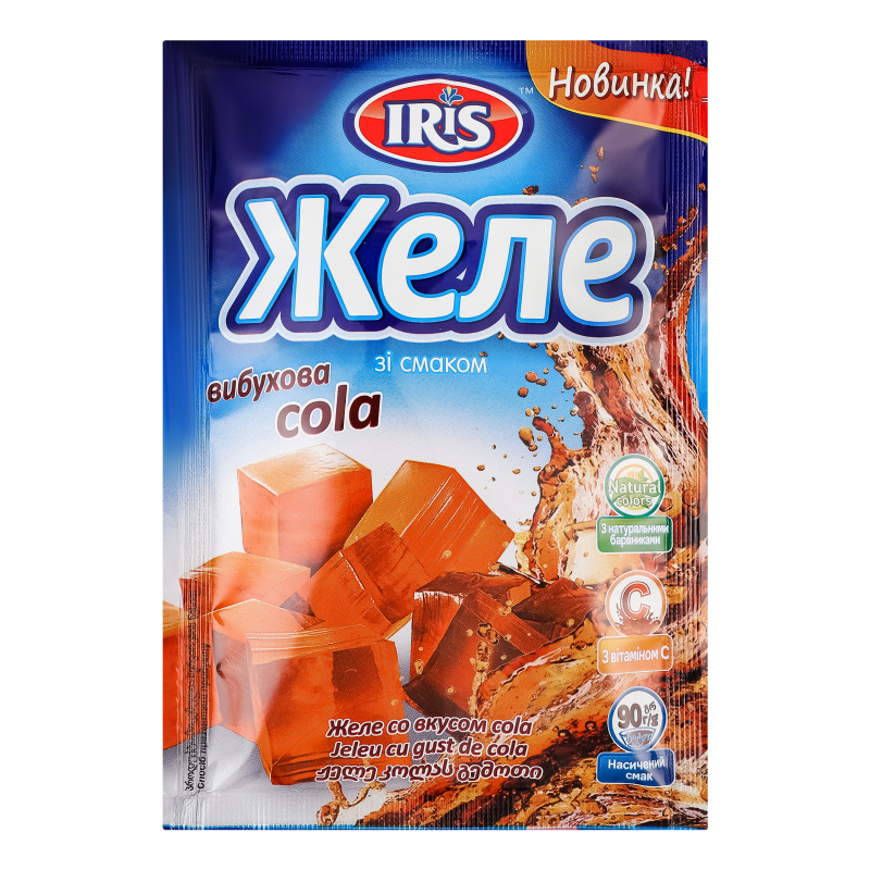 Желе зі смаком вибухова cola Iris м/у