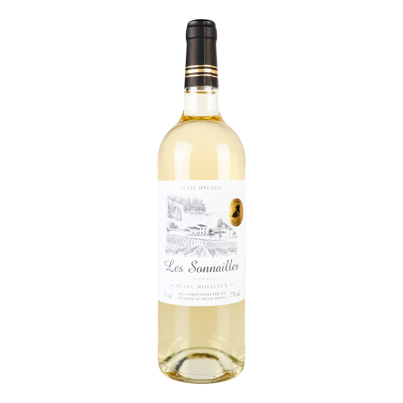 Вино Les Sonnailles Blanc Moelleux белое сладкое(3660989191693): купить ...