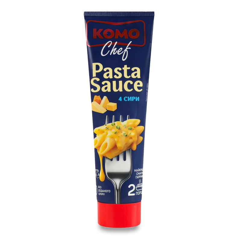 Паста-соус 4сири 40% 150г туба Комо Chef