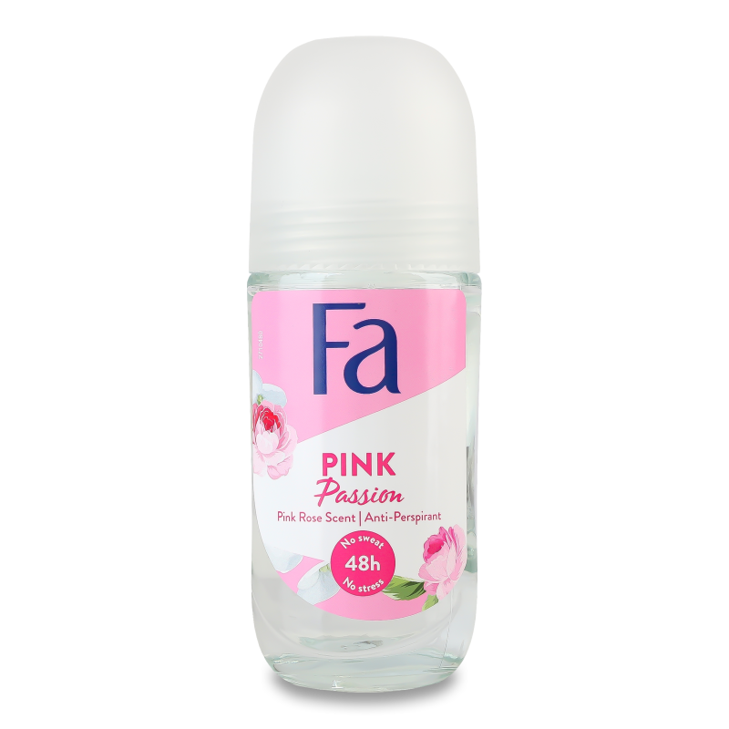 Антиперспірант Пінк Пассіон кульковий 50мл Fa
