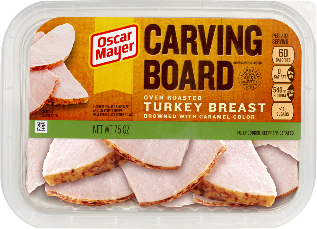 Oscar Mayer Carving Board Oven Roasted Turkey Breast Oscar Mayer