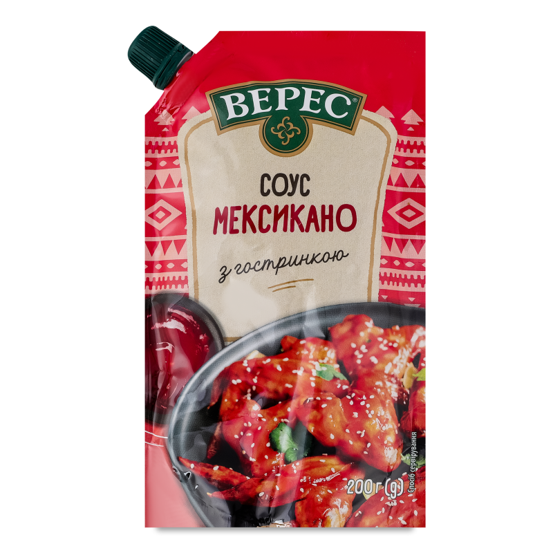 Соус Мексикано з гостринкою 200г д/п Верес