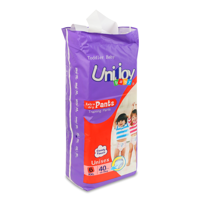 Підгузки-трусики Soft XXL 15-19кг 40шт Uni Joy