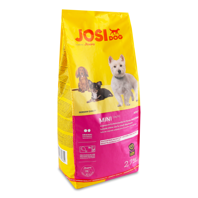 Корм д/собак ЙозіДог Міні сухий 2,7кг Йозера