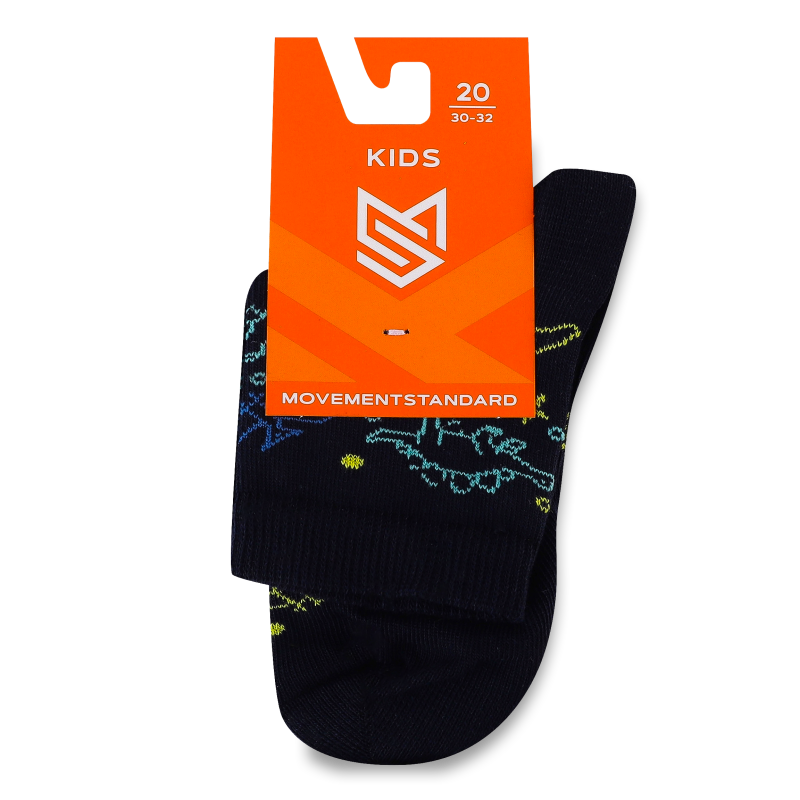 Шкарпетки дитячі темно-сині р.20 MovementStandard