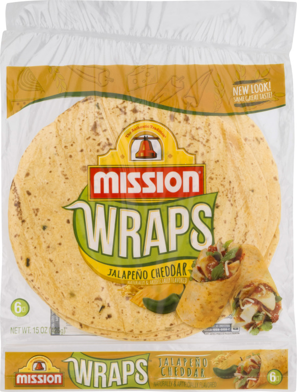 Mission Wraps Jalapeno Cheddar 6 CT Mission(73731002858) customers