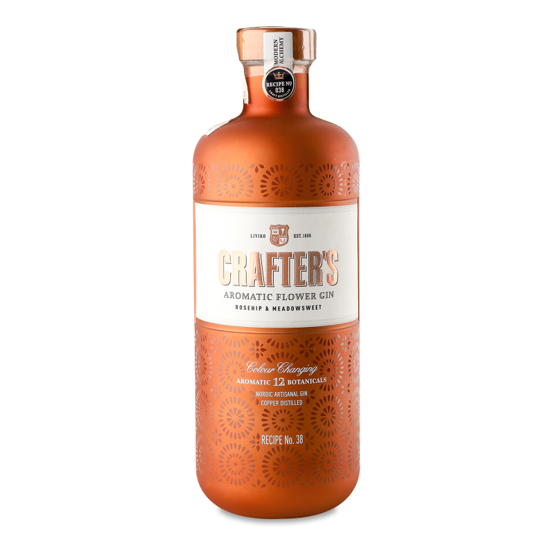 Джин Ароматiк Флауер 44,3% 0,7л Крафтерс