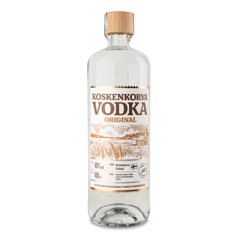 Горілка 40% 1л Коскенкорва