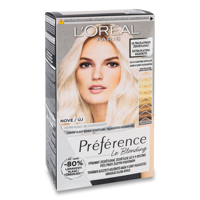 Засіб освітлюючий д/волосся Preference ультраплатинум L’Oreal