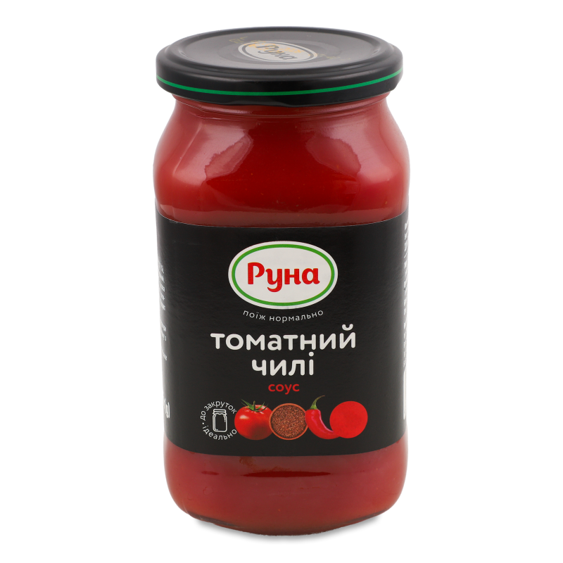 Соус Томатний чилі 485г твіст/б Руна