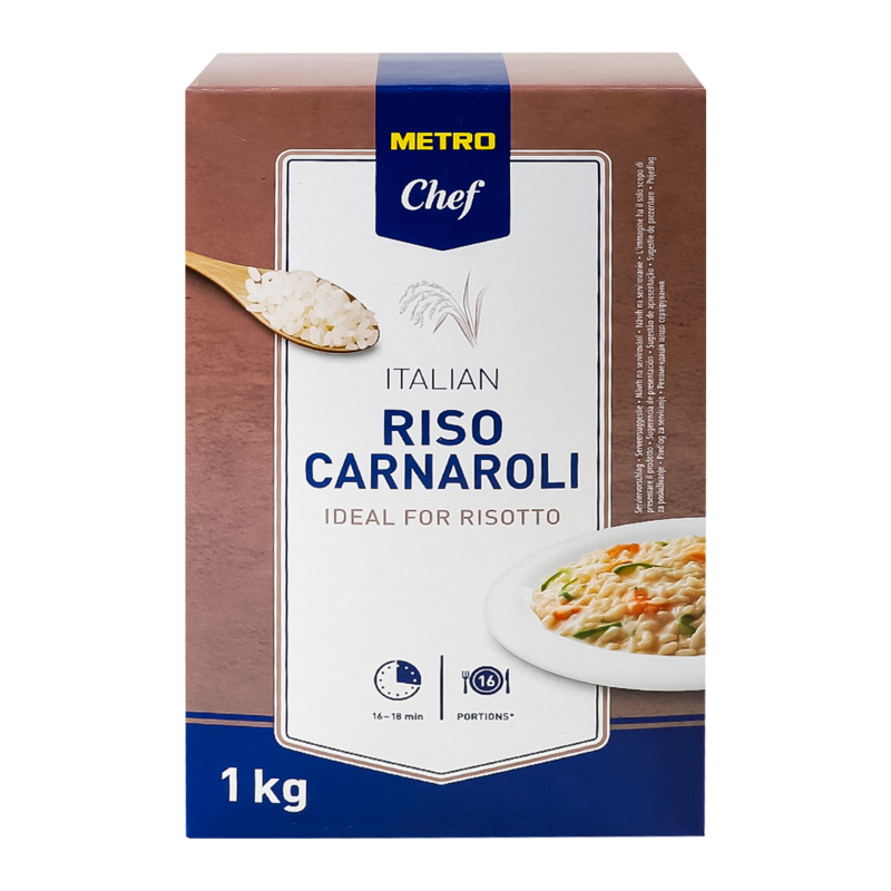 Рис Carnaroli Metro Chef к/у