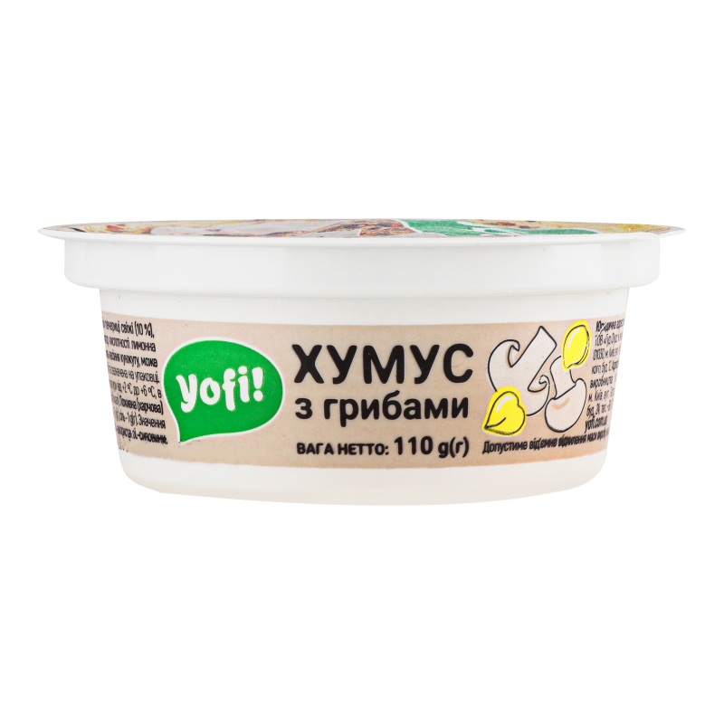 Хумус з грибами Yofi! ст