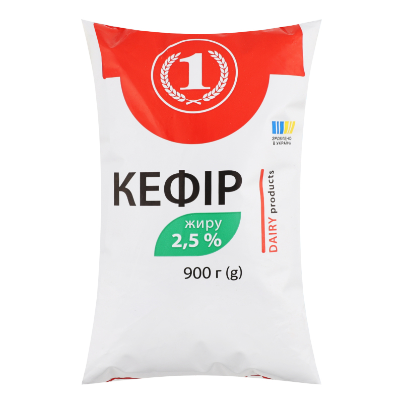 Кефір 2.5% ТМ "1" м/у