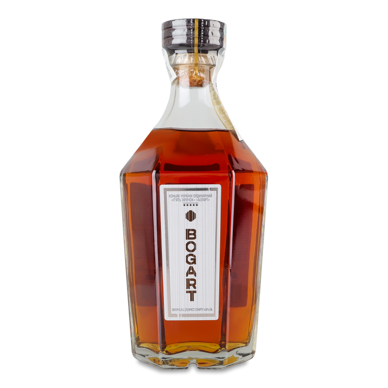 Коньяк України ***** 40% 0,5л Bogart
