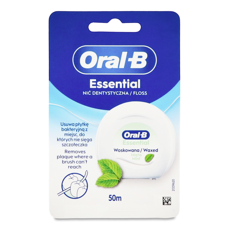 Нитка зубна Essential з м’ятним присмаком 50м Oral-B