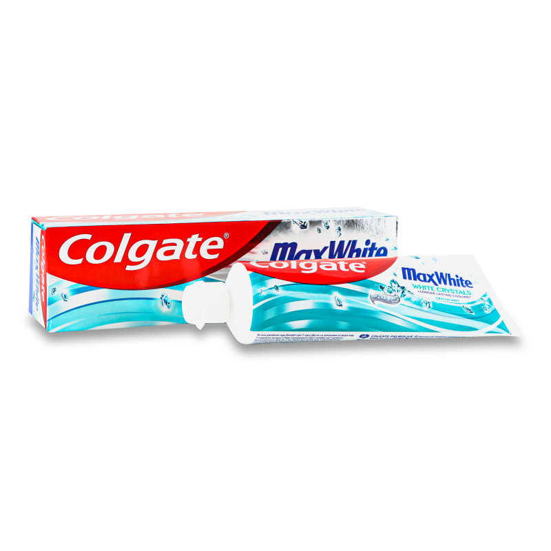 Паста зубна MaxWhite з відбілюючими кристалами 75мл Colgate